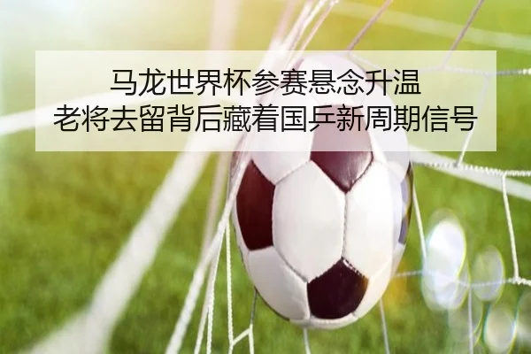马龙世界杯参赛悬念升温 老将去留背后藏着国乒新周期信号 - douyusports